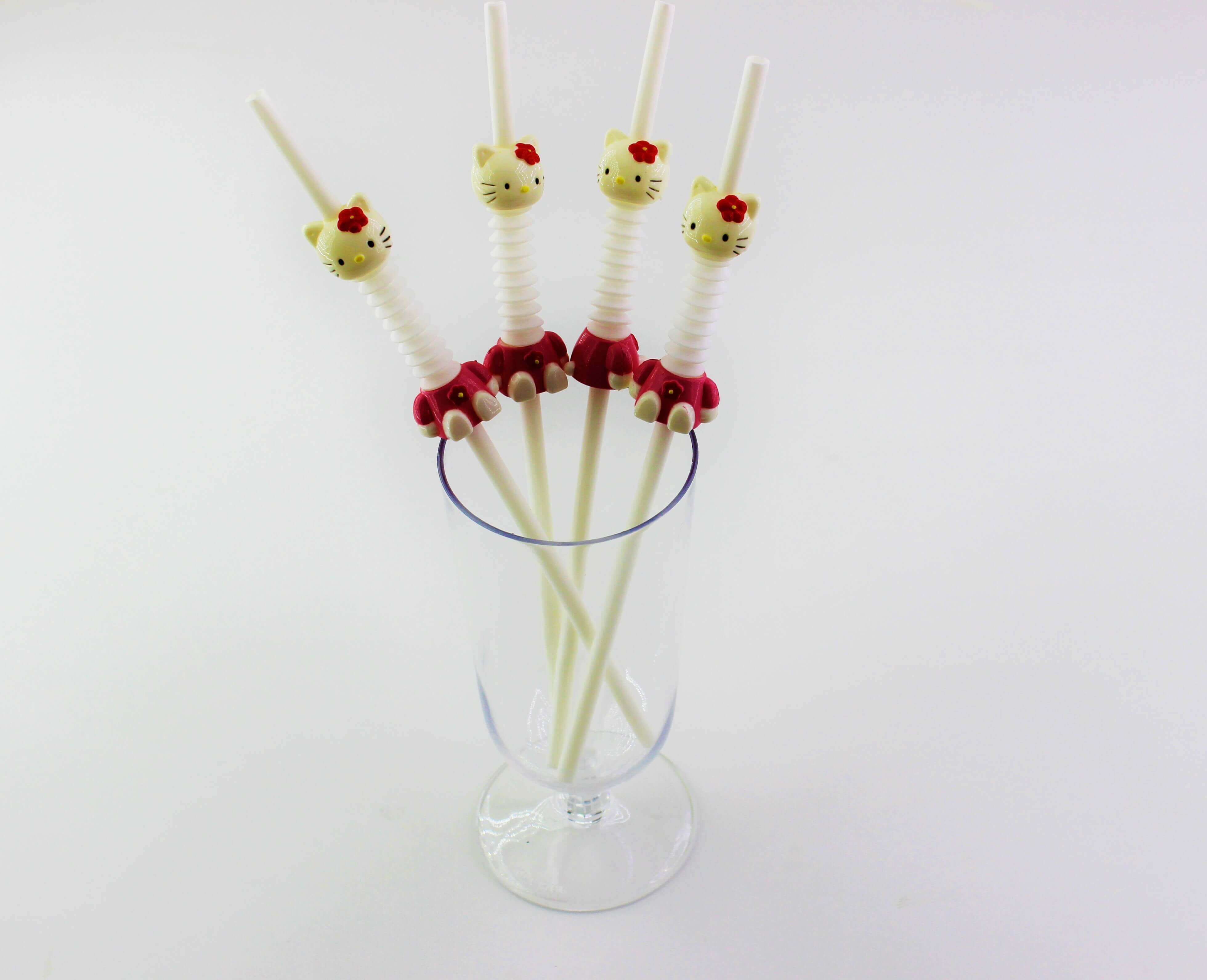 Parti Pipet Hello Kitty 4'lü 71045
