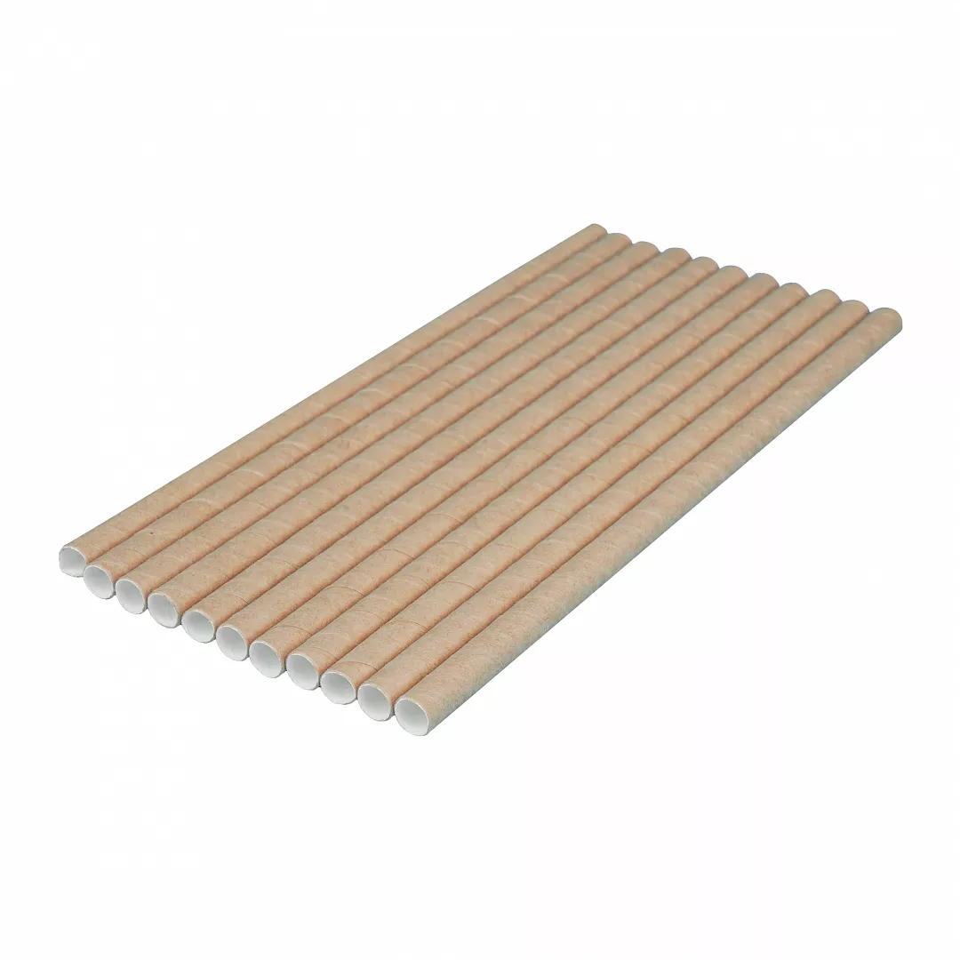 Kağıt Pipet 8 Mm 100'lü
