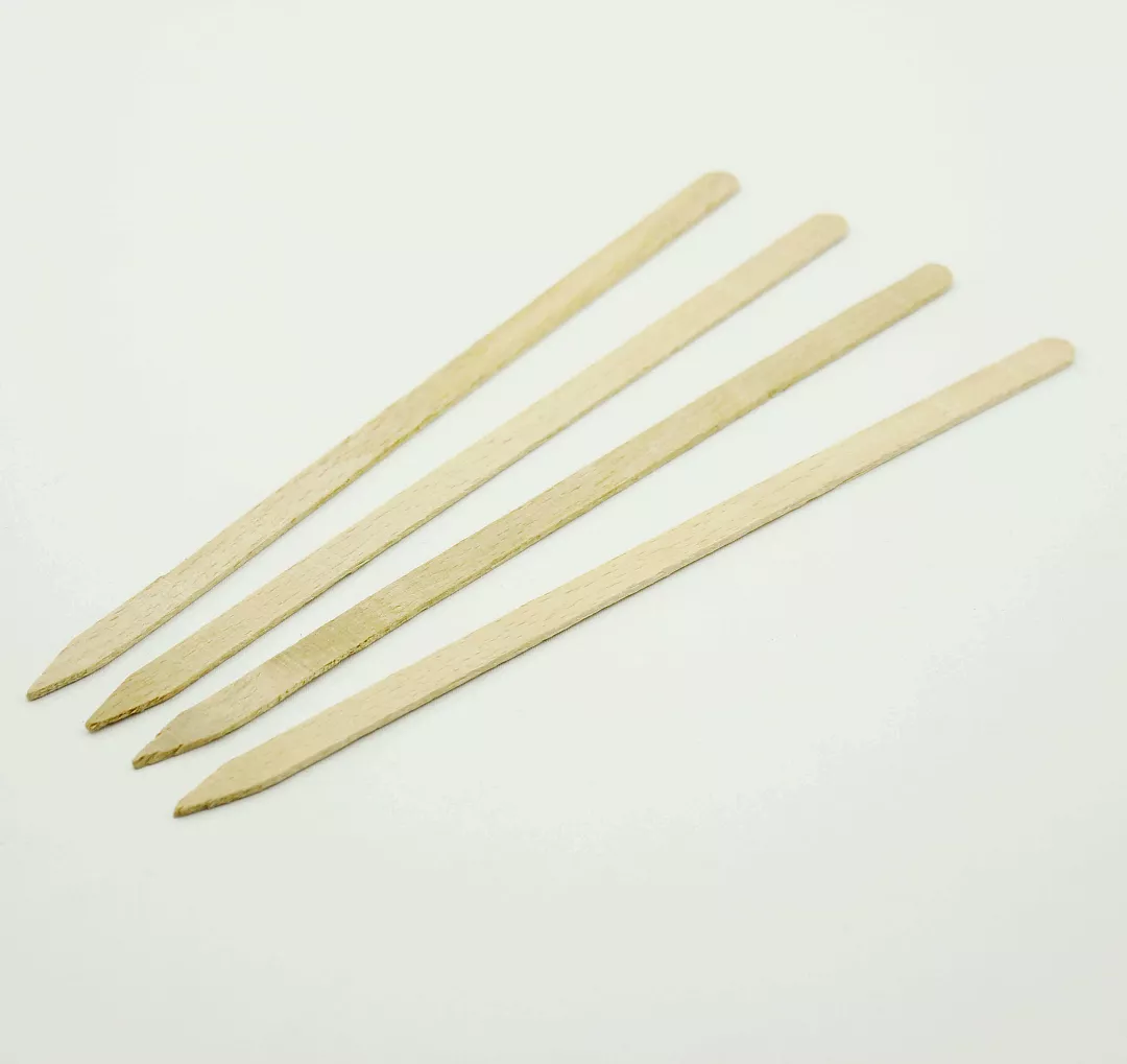 Çöp Şiş Yassı 15 Cm 50'li