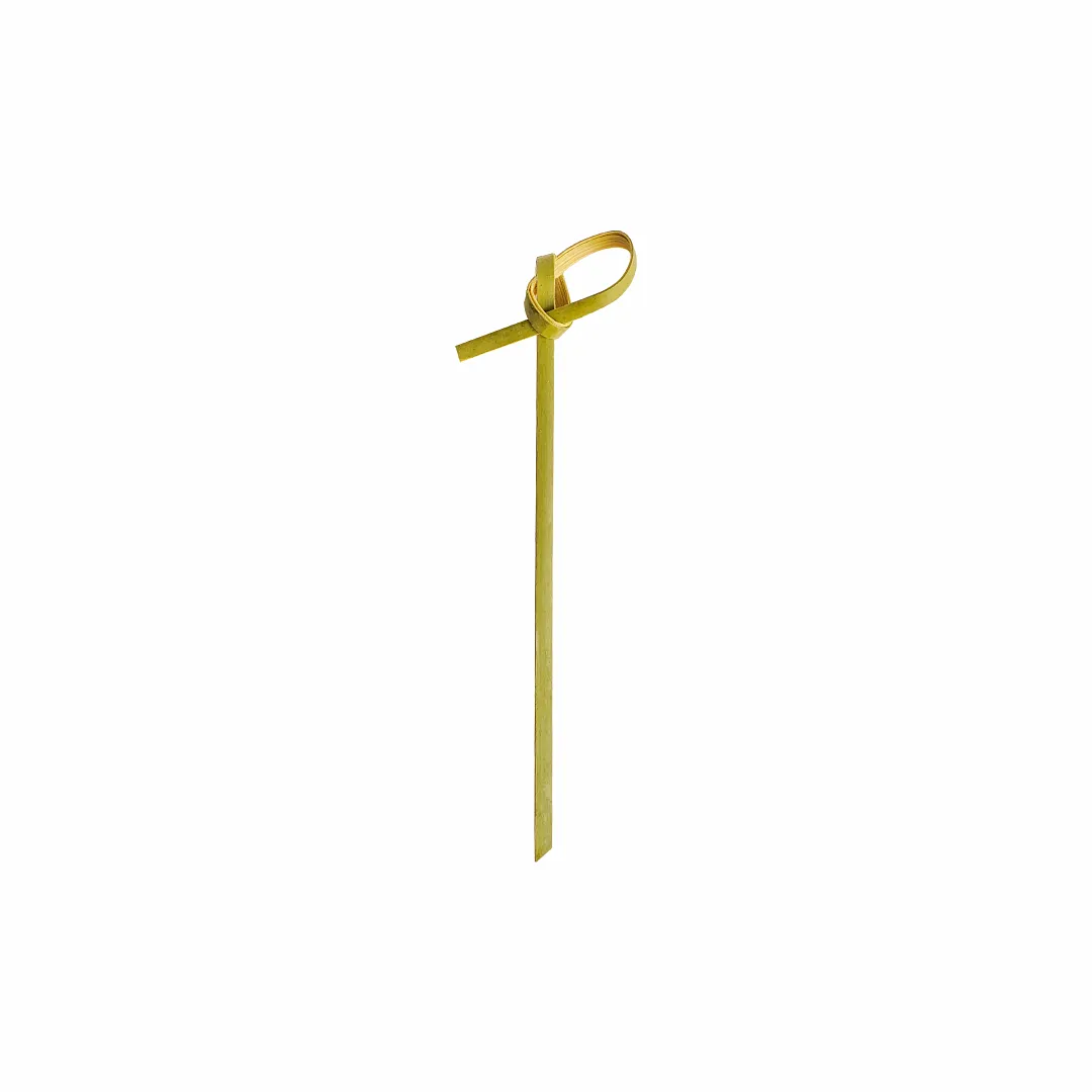 Bambu Kürdan Düğümlü 9 Cm 50'li Jm-001