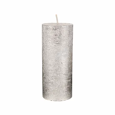 KÜTÜK MUM 5X12 CM GÜMÜŞ