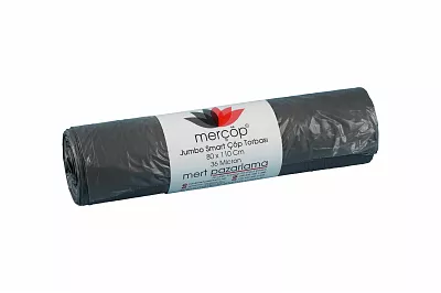 MERÇÖP JUMBO SMART ÇÖP TORBASI 200 AD GRİ