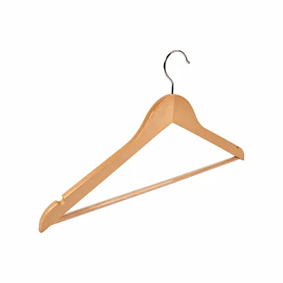 Çengelli Ahşap Elbise Askısı - Görsel 2