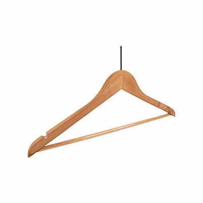 Oteller İçin Çivili Ahşap Elbise Askısı - Görsel 2