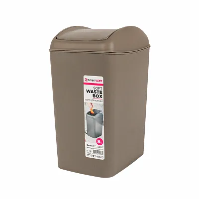SOFT ÇÖP KOVASI KLİK KAPAK 5 LT