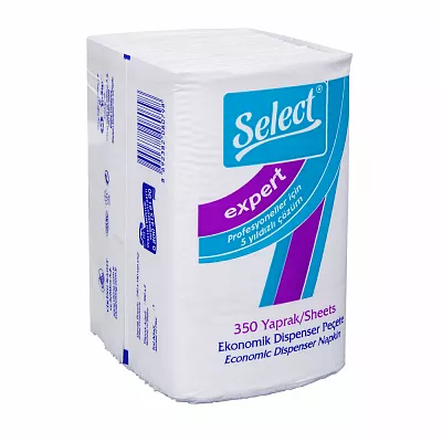 SELECT EXPERT DİSPENSER PEÇETE 350'Lİ