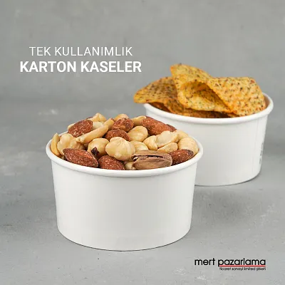 Karton Kase 200 Cc Beyaz - Görsel 2