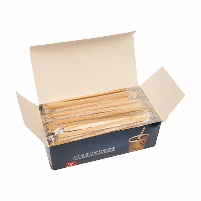 AHŞAP KARIŞTIRICI 11 CM JELATİNLİ 200'LÜ
