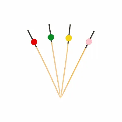 BAMBU KÜRDAN DAVUL MİX 12 CM 50'Lİ B0212B