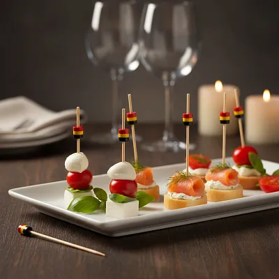 Bambu Kürdan Silindir 12 Cm 50'li Bp8812 - Görsel 2