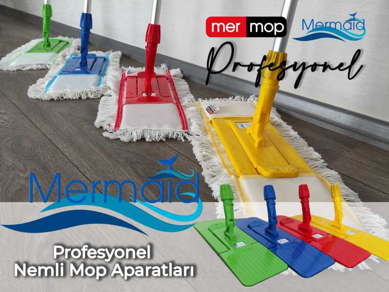 Mermaid Profesyonel Nemli Mop Aparatları