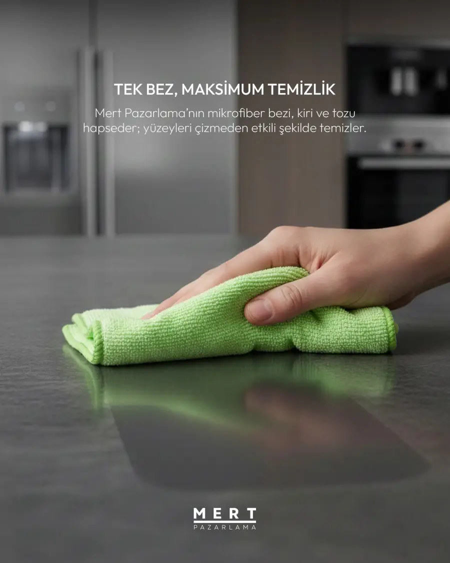 ✨ Profesyonel Temizlikte Etkili Çözüm: Mikrofiber Temizlik Bezleri